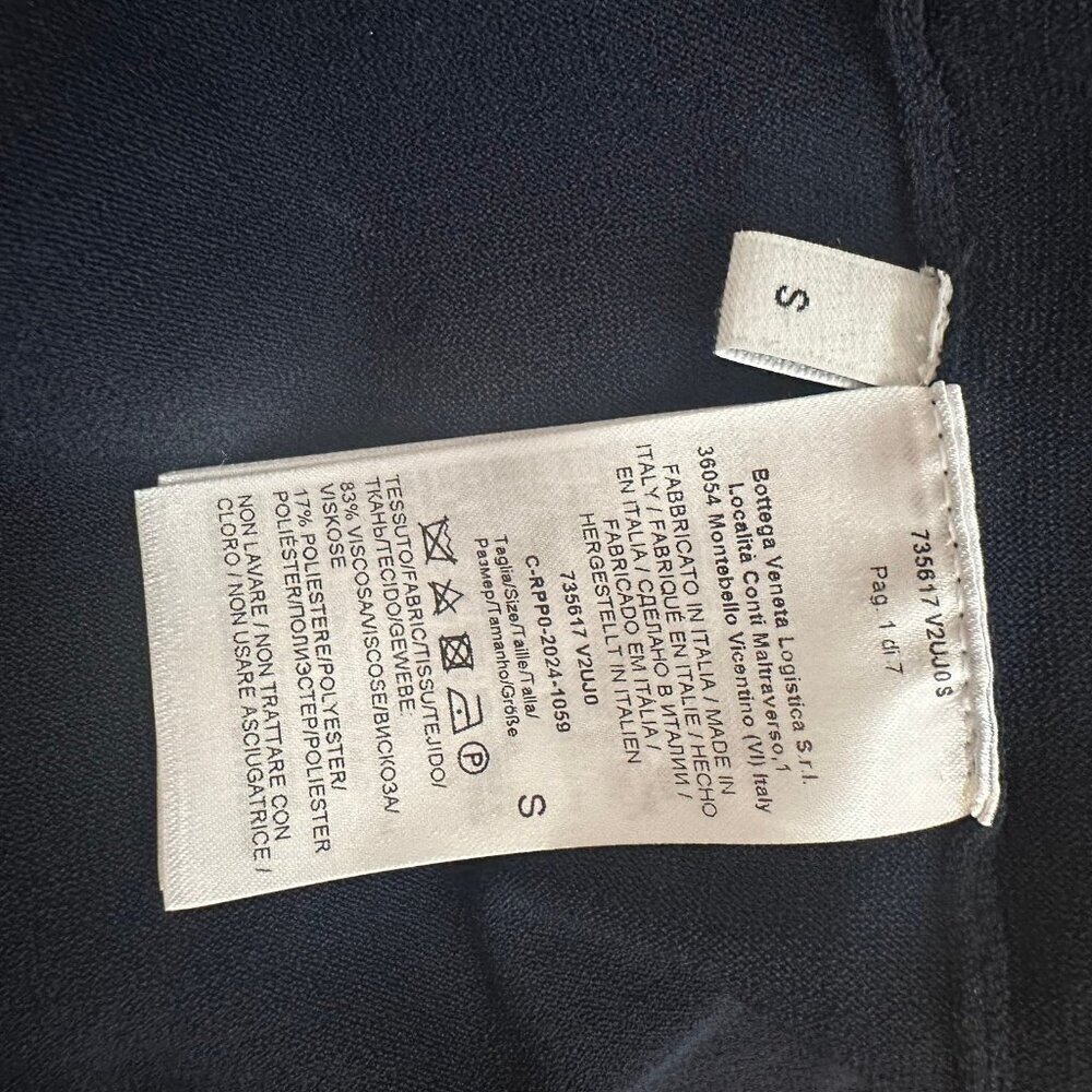 Bottega Venetq uniform navy polo dress - Picture 5 of 5